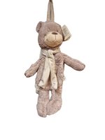 Zachte kinderrugzak met schattig beertje aan de voorkant
