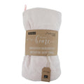 Roze microvezel handdoek van 70×140 cm; superzacht, lichtgewicht en sneldrogend.