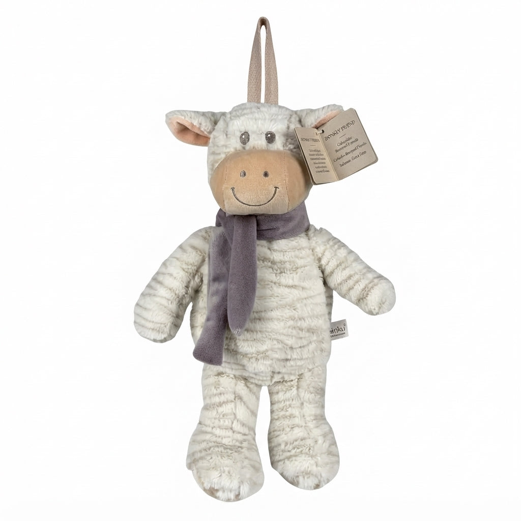 Zachte kinderrugzak zebra grijs wit - Antonio Home