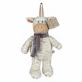 Zachte kinderrugzak zebra grijs wit - Antonio Home